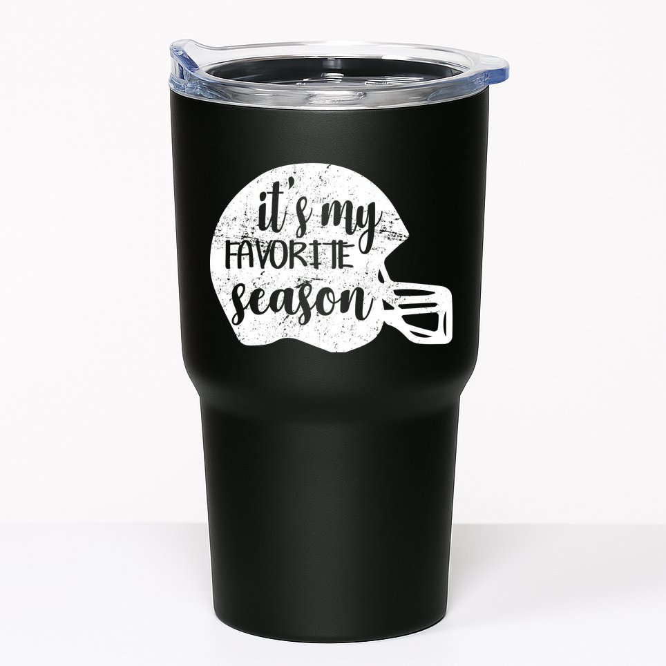 Football It's My favorite Season Tumbler