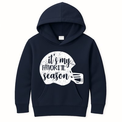 Football It's My favorite Season Kids Hoodie