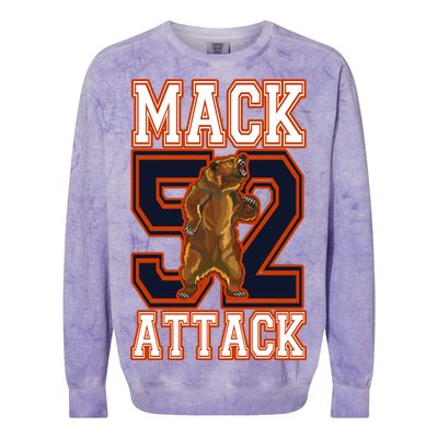 Football Mack Attack 52 Colorblast Crewneck Sweatshirt