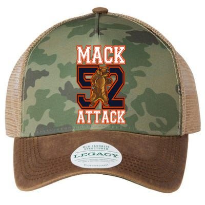 Football Mack Attack 52 Legacy Tie Dye Trucker Hat