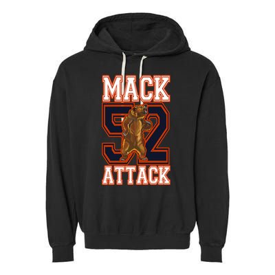 Football Mack Attack 52 Garment-Dyed Fleece Hoodie