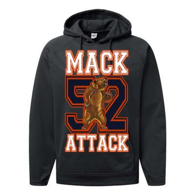 Football Mack Attack 52 Performance Fleece Hoodie