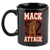 Football Mack Attack 52 11oz C Handle Ceramic Mug