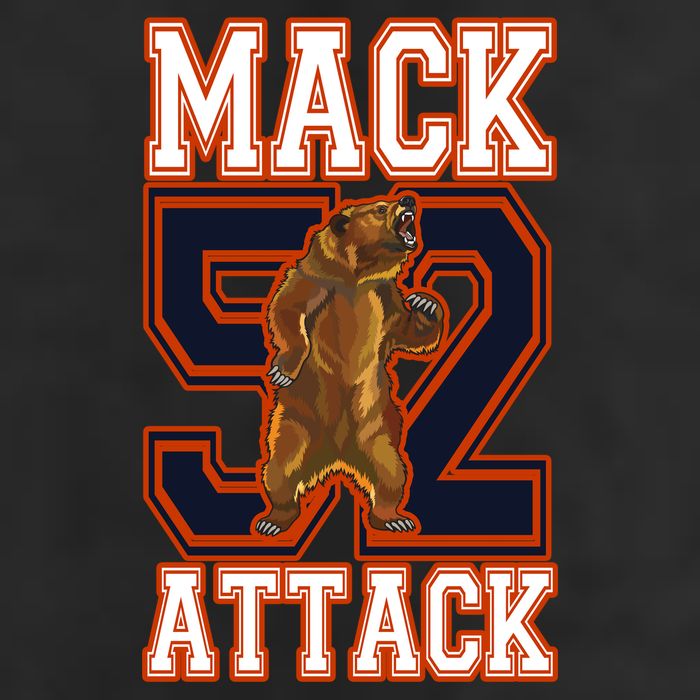 Football Mack Attack 52 11oz C Handle Ceramic Mug