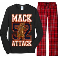 Football Mack Attack 52 Long Sleeve Pajama Set