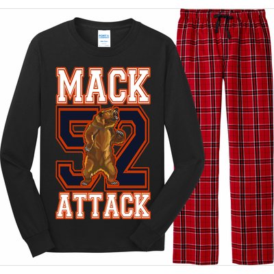 Football Mack Attack 52 Long Sleeve Pajama Set