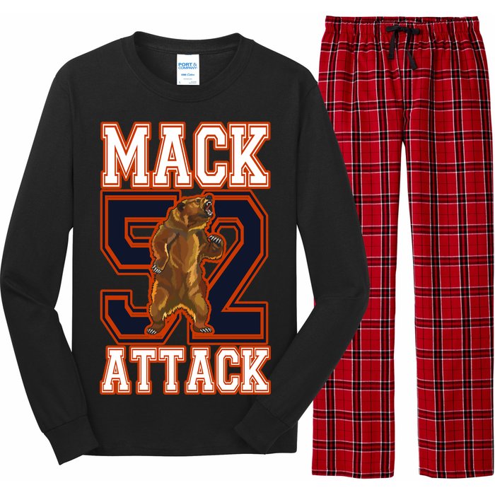 Football Mack Attack 52 Long Sleeve Pajama Set