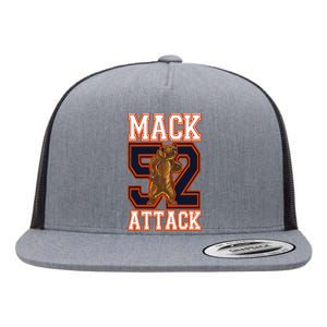 Football Mack Attack 52 Flat Bill Trucker Hat