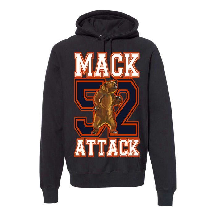 Football Mack Attack 52 Premium Hoodie