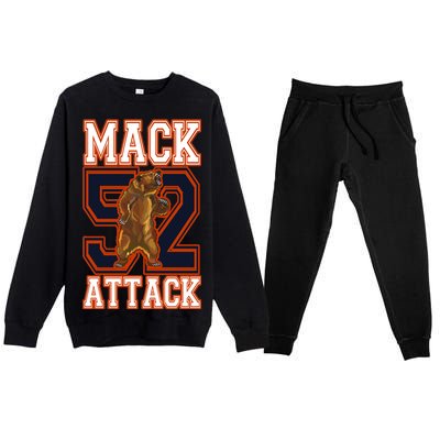 Football Mack Attack 52 Premium Crewneck Sweatsuit Set