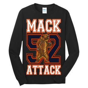 Football Mack Attack 52 Tall Long Sleeve T-Shirt