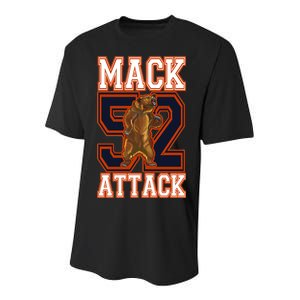 Football Mack Attack 52 Youth Performance Sprint T-Shirt