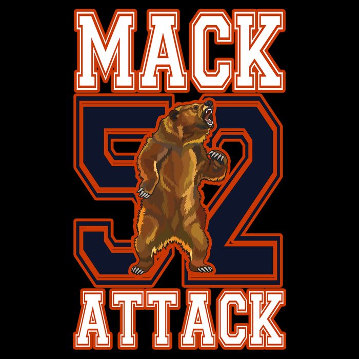 Football Mack Attack 52 Baby Bodysuit