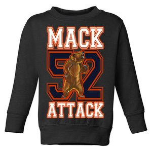 Football Mack Attack 52 Toddler Sweatshirt