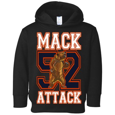 Football Mack Attack 52 Toddler Hoodie