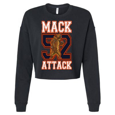 Football Mack Attack 52 Cropped Pullover Crew