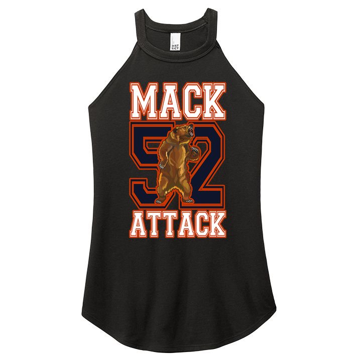 Football Mack Attack 52 Women's Perfect Tri Rocker Tank
