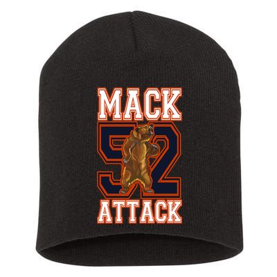 Football Mack Attack 52 Short Acrylic Beanie