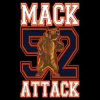 Football Mack Attack 52 Full Zip Hoodie