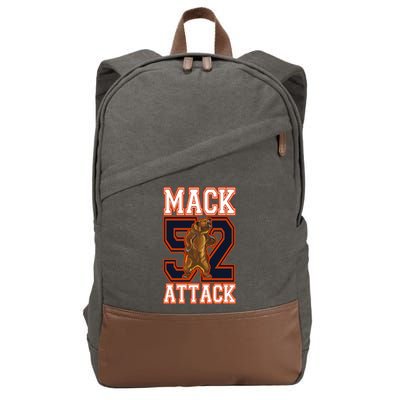 Football Mack Attack 52 Cotton Canvas Backpack