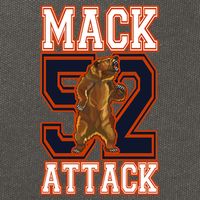 Football Mack Attack 52 Cotton Canvas Backpack