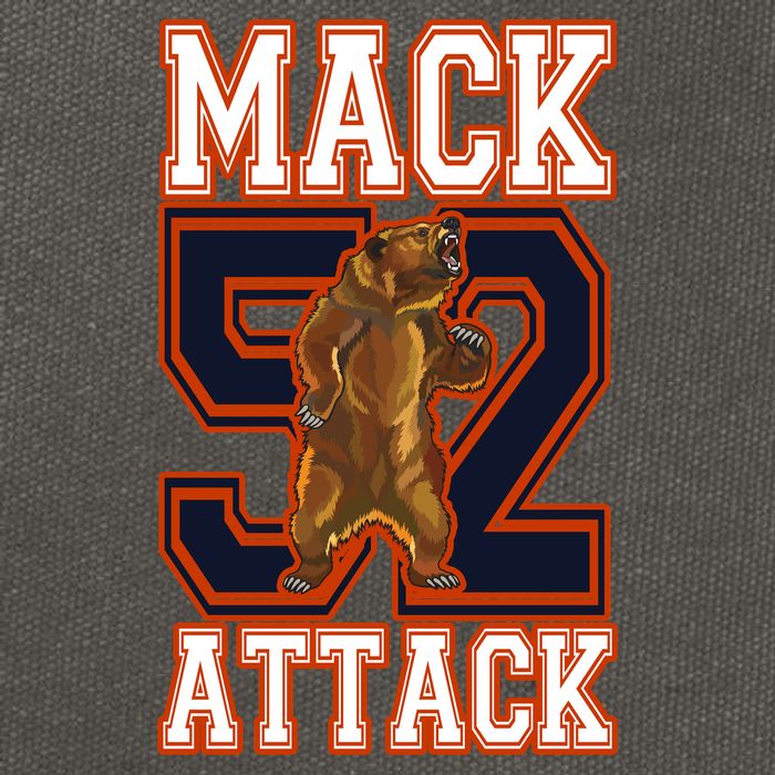 Football Mack Attack 52 Cotton Canvas Backpack