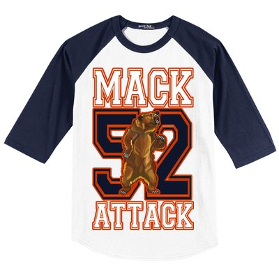 Football Mack Attack 52 Baseball Sleeve Shirt