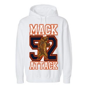 Football Mack Attack 52 Garment-Dyed Fleece Hoodie