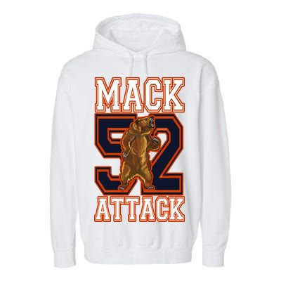 Football Mack Attack 52 Garment-Dyed Fleece Hoodie