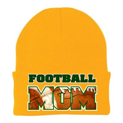 Football Mom Knit Cap Winter Beanie