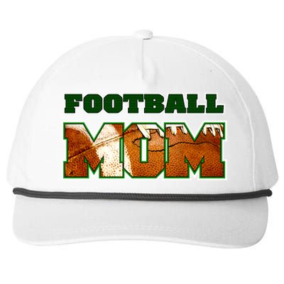 Football Mom Snapback Five-Panel Rope Hat