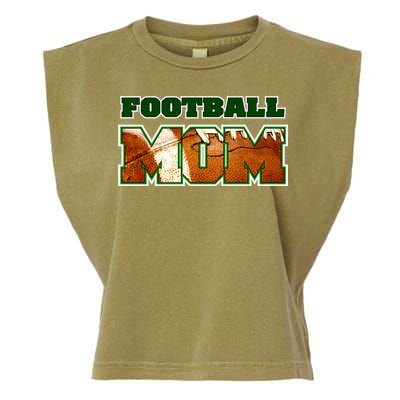 Football Mom Garment-Dyed Women's Muscle Tee