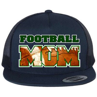 Football Mom Flat Bill Trucker Hat