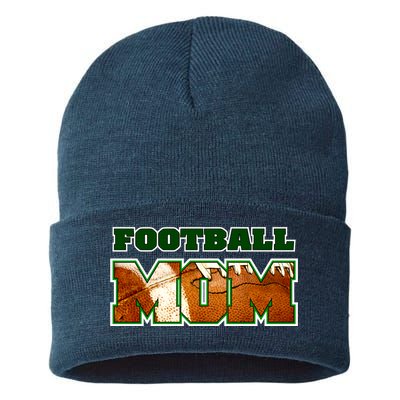 Football Mom Sustainable Knit Beanie