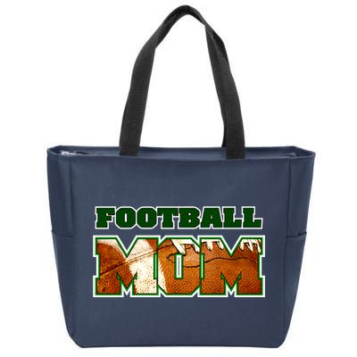 Football Mom Zip Tote Bag