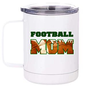 Football Mom 12 oz Stainless Steel Tumbler Cup