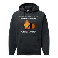 Football Mom Behind The Scenes Performance Fleece Hoodie