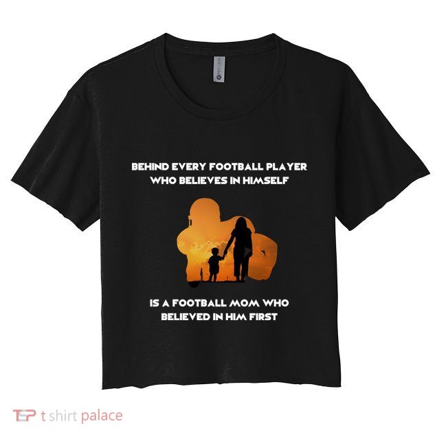 Football Mom Behind The Scenes Crop Top