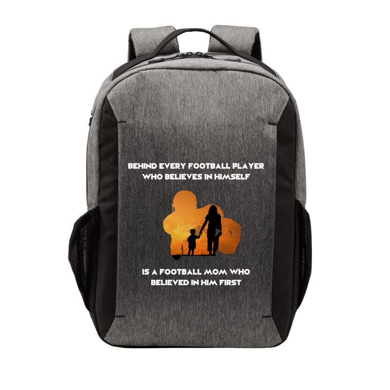 Football Mom Behind The Scenes Vector Backpack