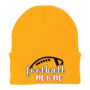 Football Mom Fan Knit Cap Winter Beanie