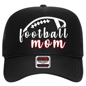 Football Mom Fan High Crown Mesh Back Trucker Hat