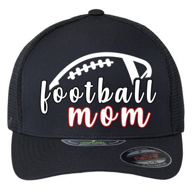 Football Mom Fan Flexfit Unipanel Trucker Cap