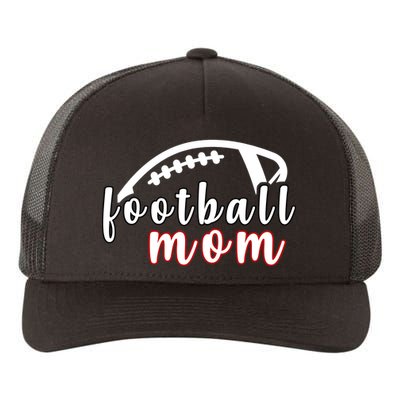 Football Mom Fan Yupoong Adult 5-Panel Trucker Hat