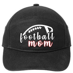 Football Mom Fan 7-Panel Snapback Hat