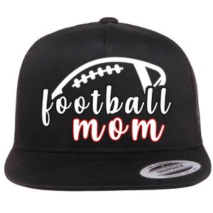 Football Mom Fan Flat Bill Trucker Hat