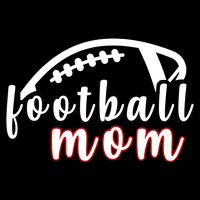 Football Mom Fan Ladies Long Sleeve Shirt