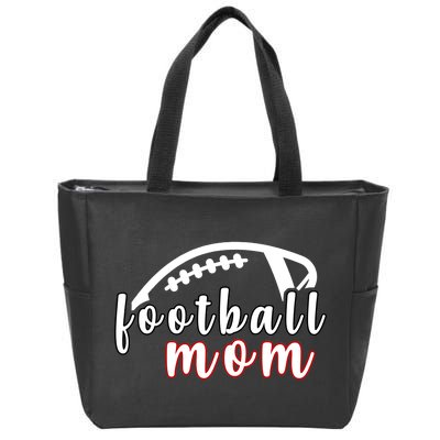 Football Mom Fan Zip Tote Bag