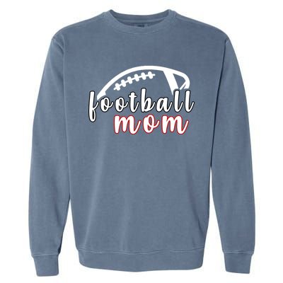 Football Mom Fan Garment-Dyed Sweatshirt