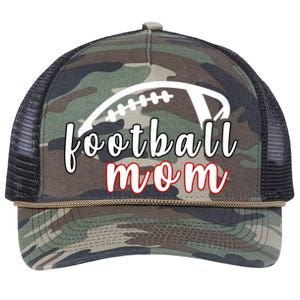 Football Mom Fan Retro Rope Trucker Hat Cap