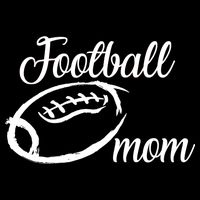 Football Mom Logo Poster